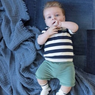 Feetje jongens Short Groen - Later Gator