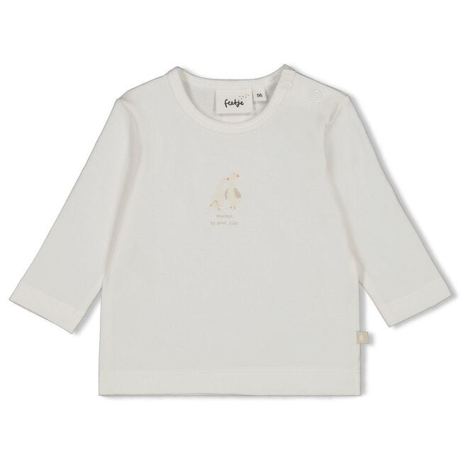 Feetje unisex Longsleeve Offwhite - Little Duck