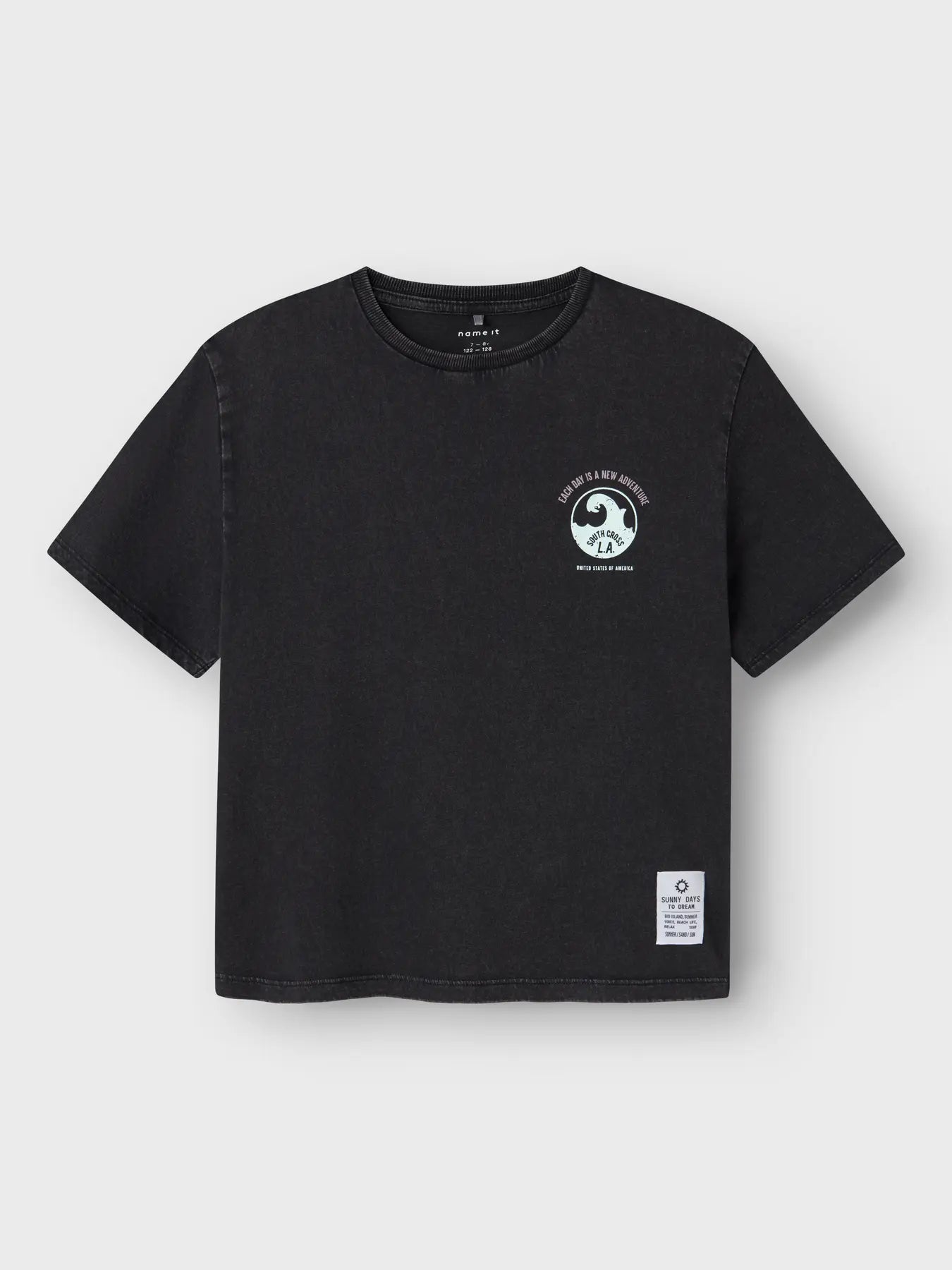 T-SHIRT NEW ADVENTURE ZWART