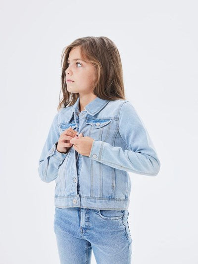 Jeans vest light denim