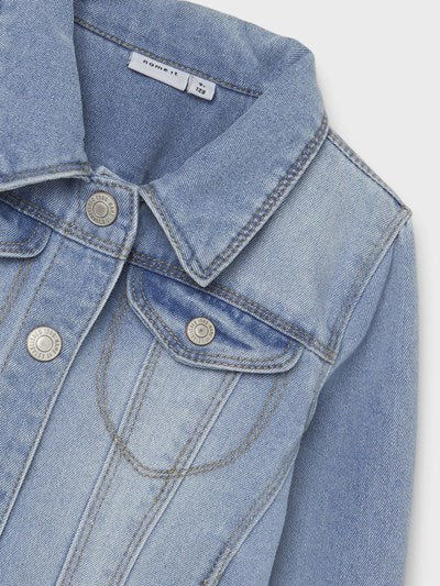 Jeans vest light denim