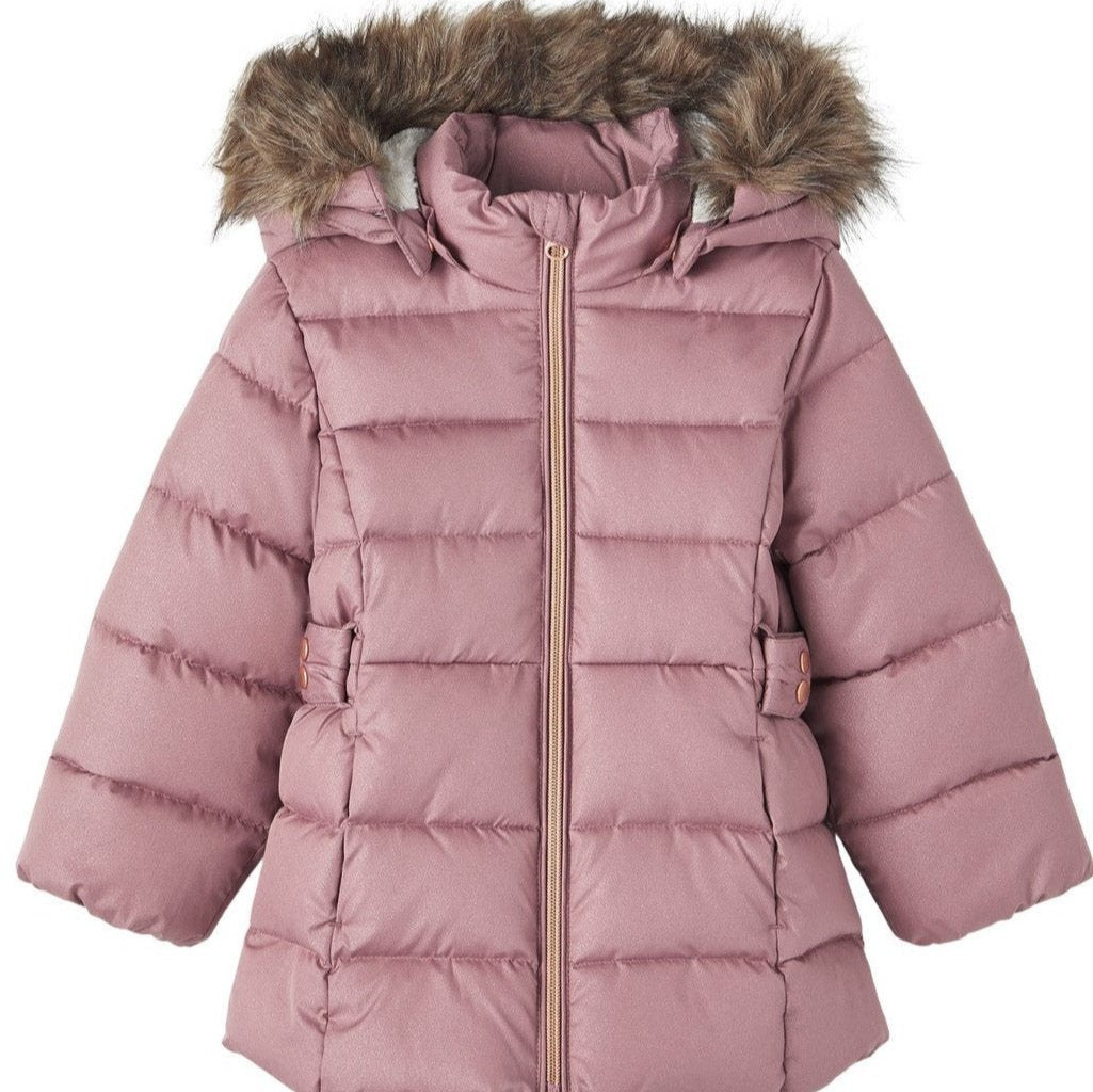 Donsjack voor babymeisjes