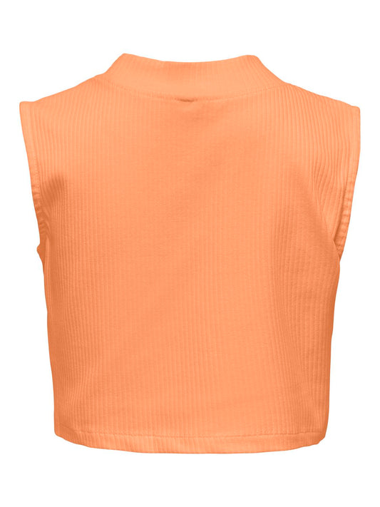 Only crop top orange