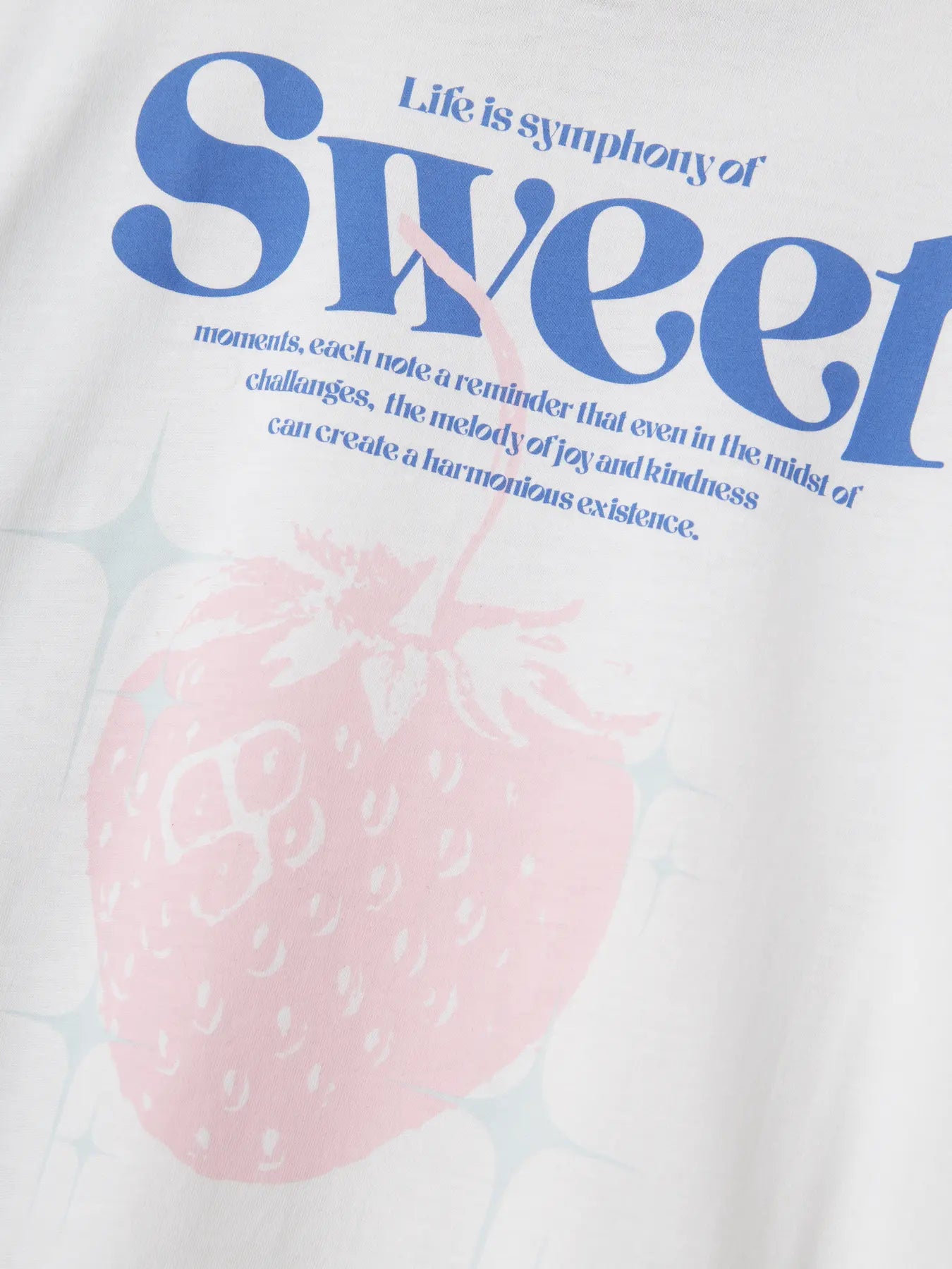 T-SHIRT WIT SWEET TEENS