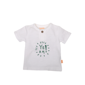 SHIRT SH.SL. YEAH!-WHITE