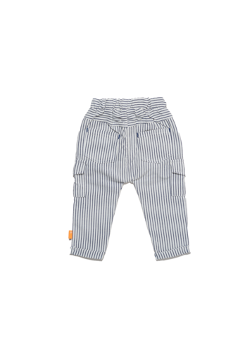 PANTS WOVEN STRIPED-OFF WHITE