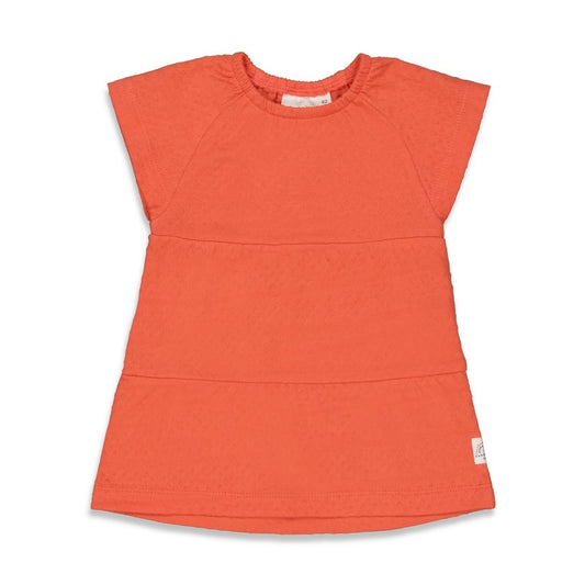 Feetje meisjes Jurk Brique -Sunkissed