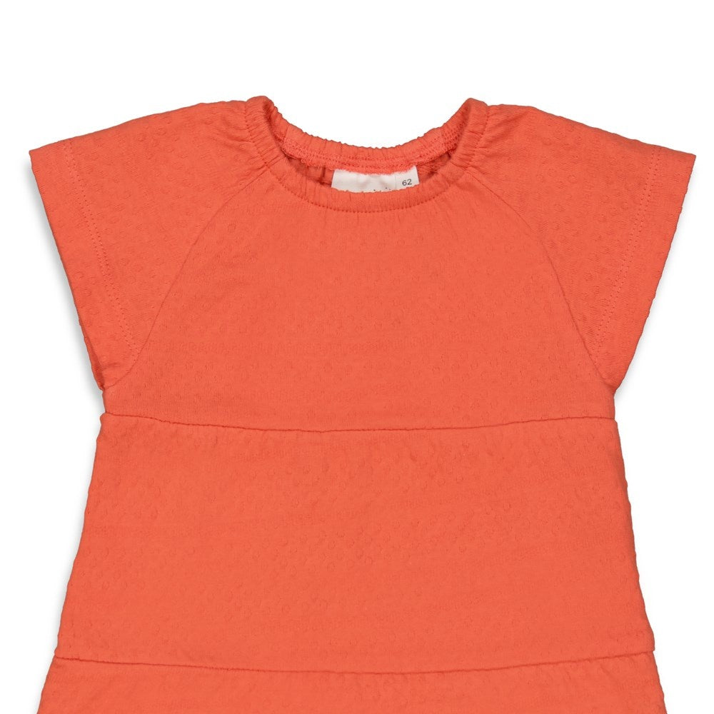 Feetje meisjes Jurk Brique -Sunkissed
