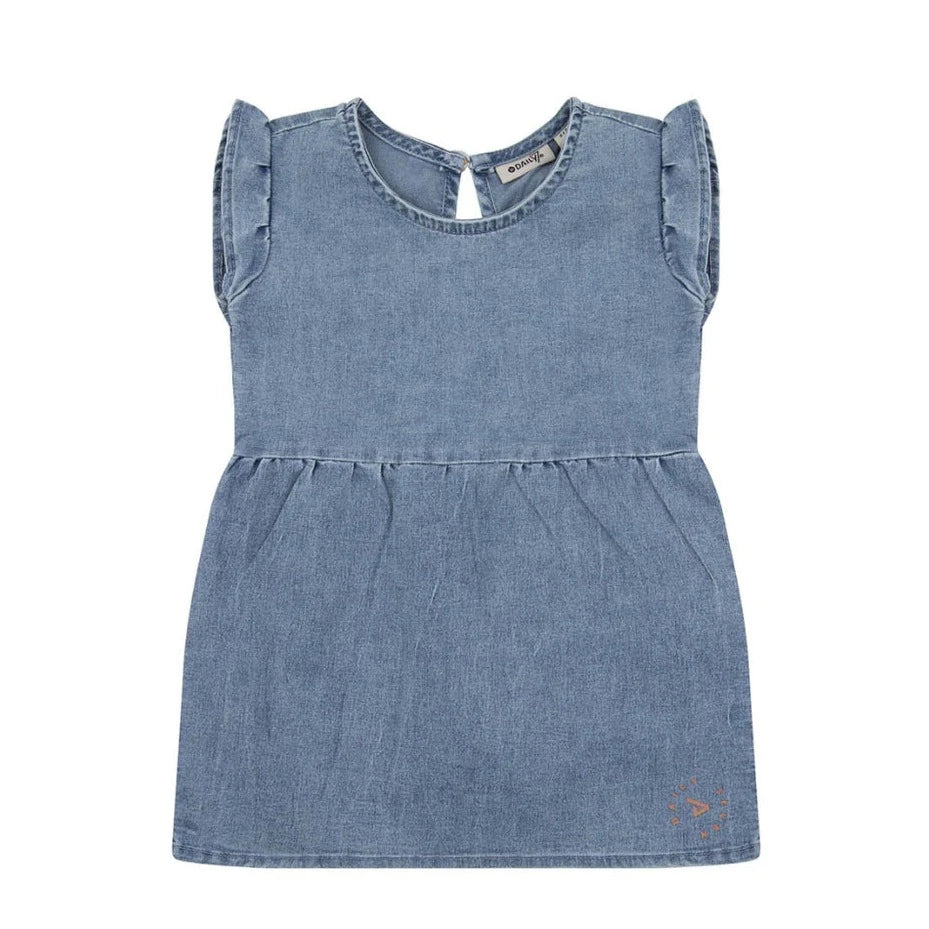 DRESS SS LIGHT WEIGHT DENIM | Light Denim