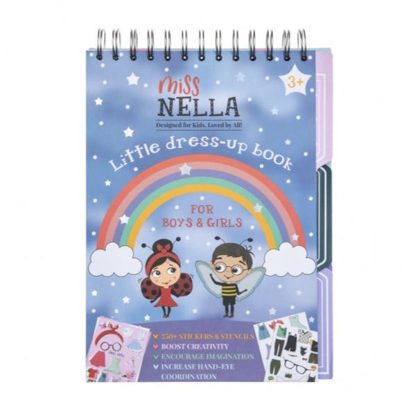 MISS NELLA : LITTLE DRESS UP ACTIVITY BOOK