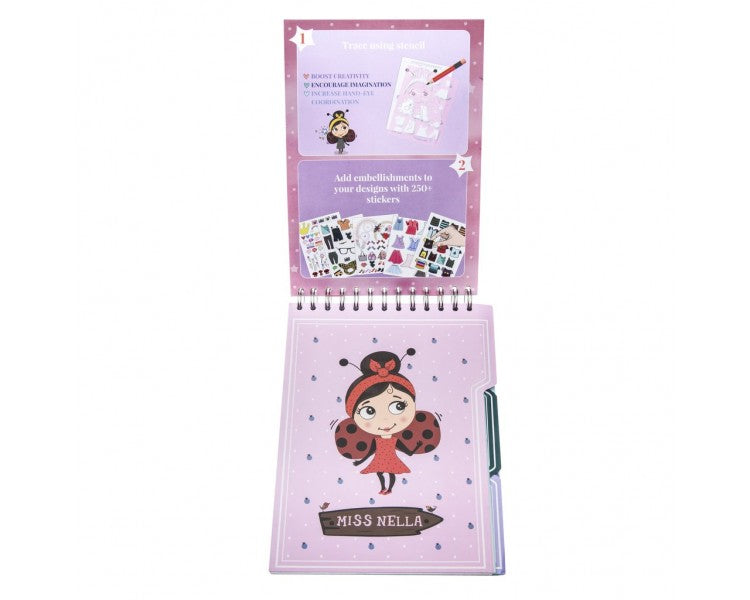 MISS NELLA : LITTLE DRESS UP ACTIVITY BOOK