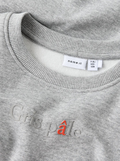 SWEATER GREY MELANGE