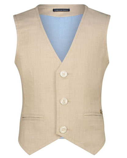 BEIGE GILET