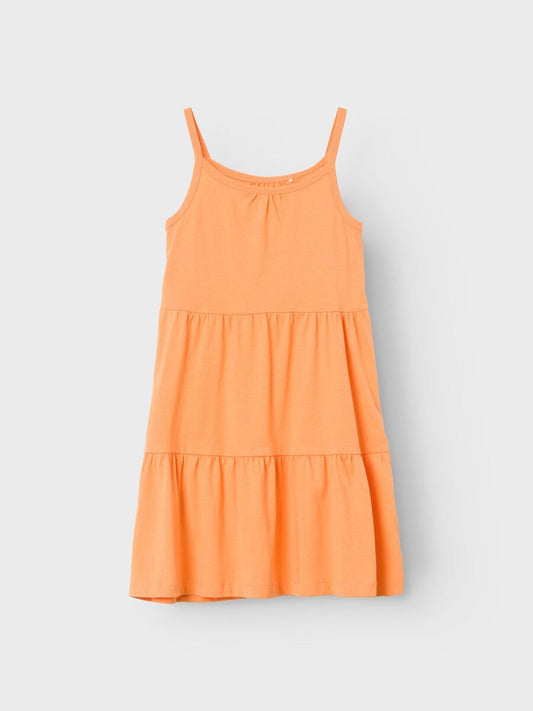 Jurk met spaghetti bandjes
