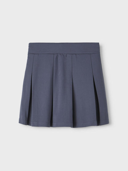 ROK MET PLOOIEN BLAUW