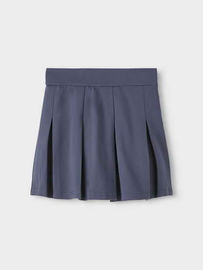 ROK MET PLOOIEN BLAUW