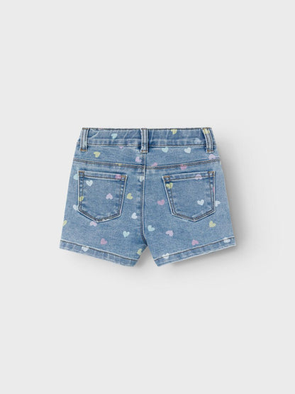 JEANS SHORT MET HARTJES