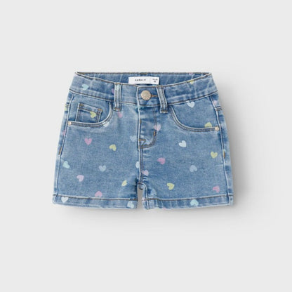 JEANS SHORT MET HARTJES