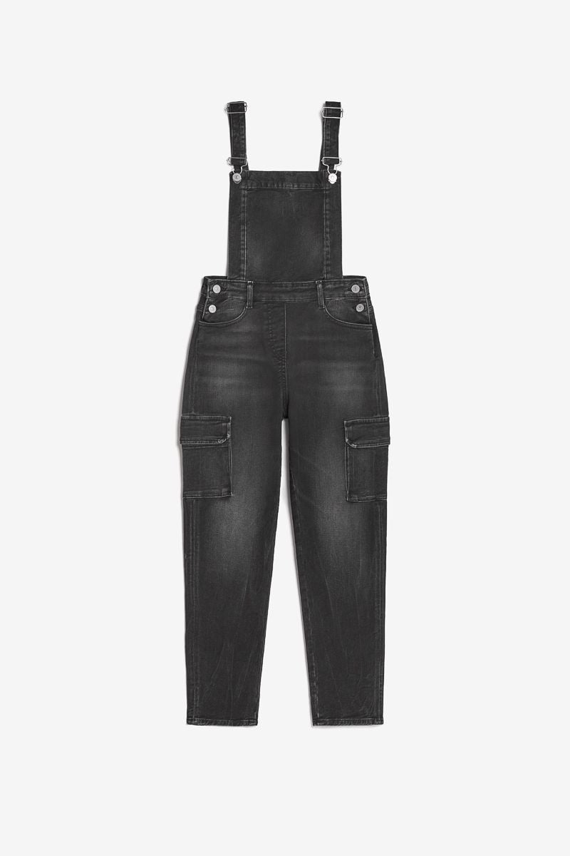 Temps des cerises salopette jeans black