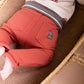 BESS jongens broek Diagonal Hot sauce