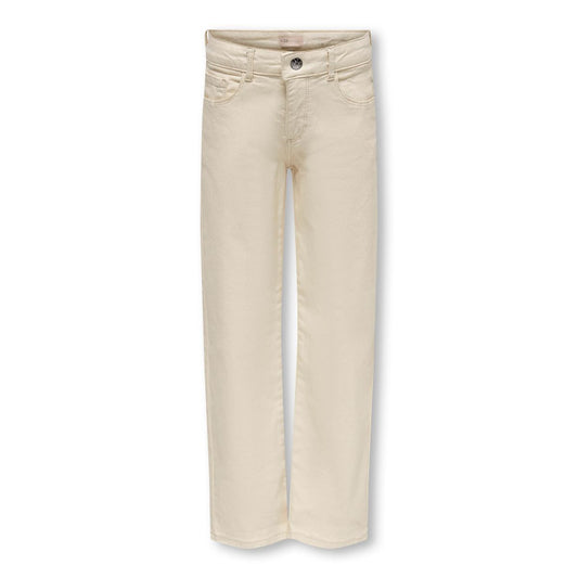 ONLY - Beige Straight Jeans Megan | Meisjes