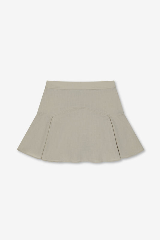 LE TEMPS DES CERISES rokje crème voor meisjes - voorkant