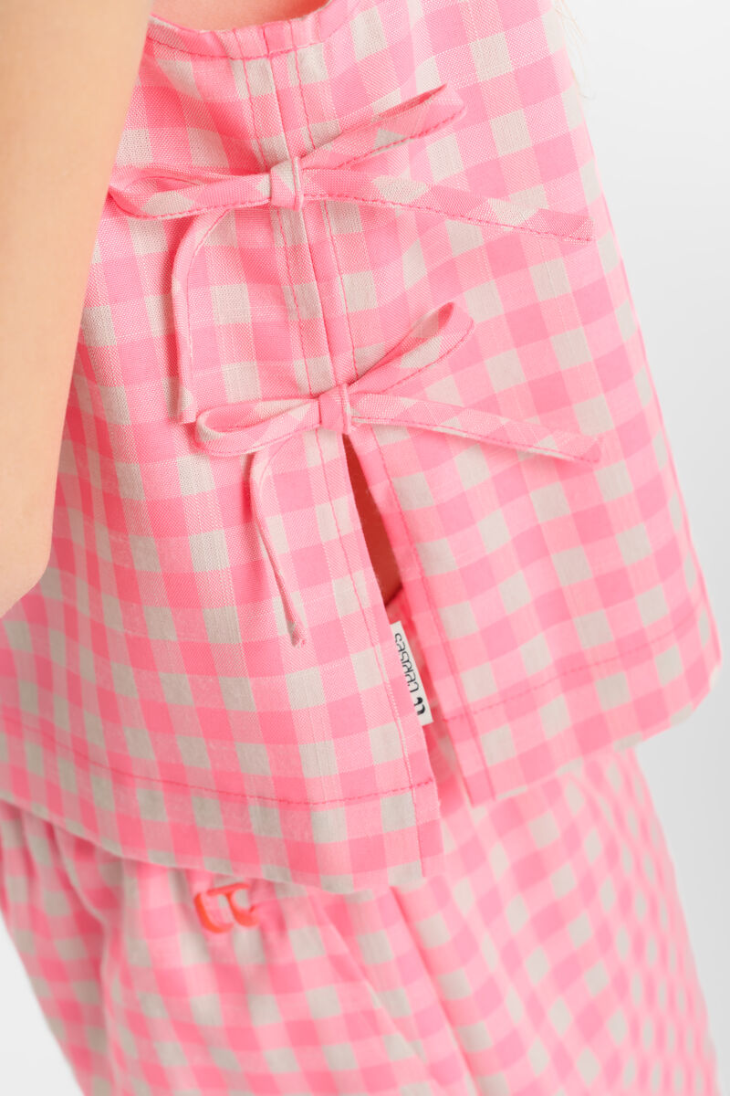 Le Temps des Cerises Pink Fluo Short voor Meisjes