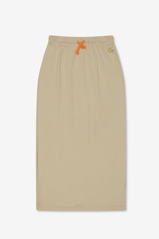LE TEMPS DES CERISES Halflange Rok Meisjes Creme - Stijlvolle Meisjesrok