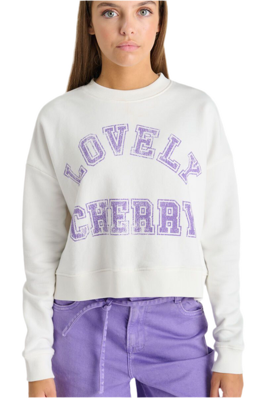 SWEATSHIRT OFF WHITE