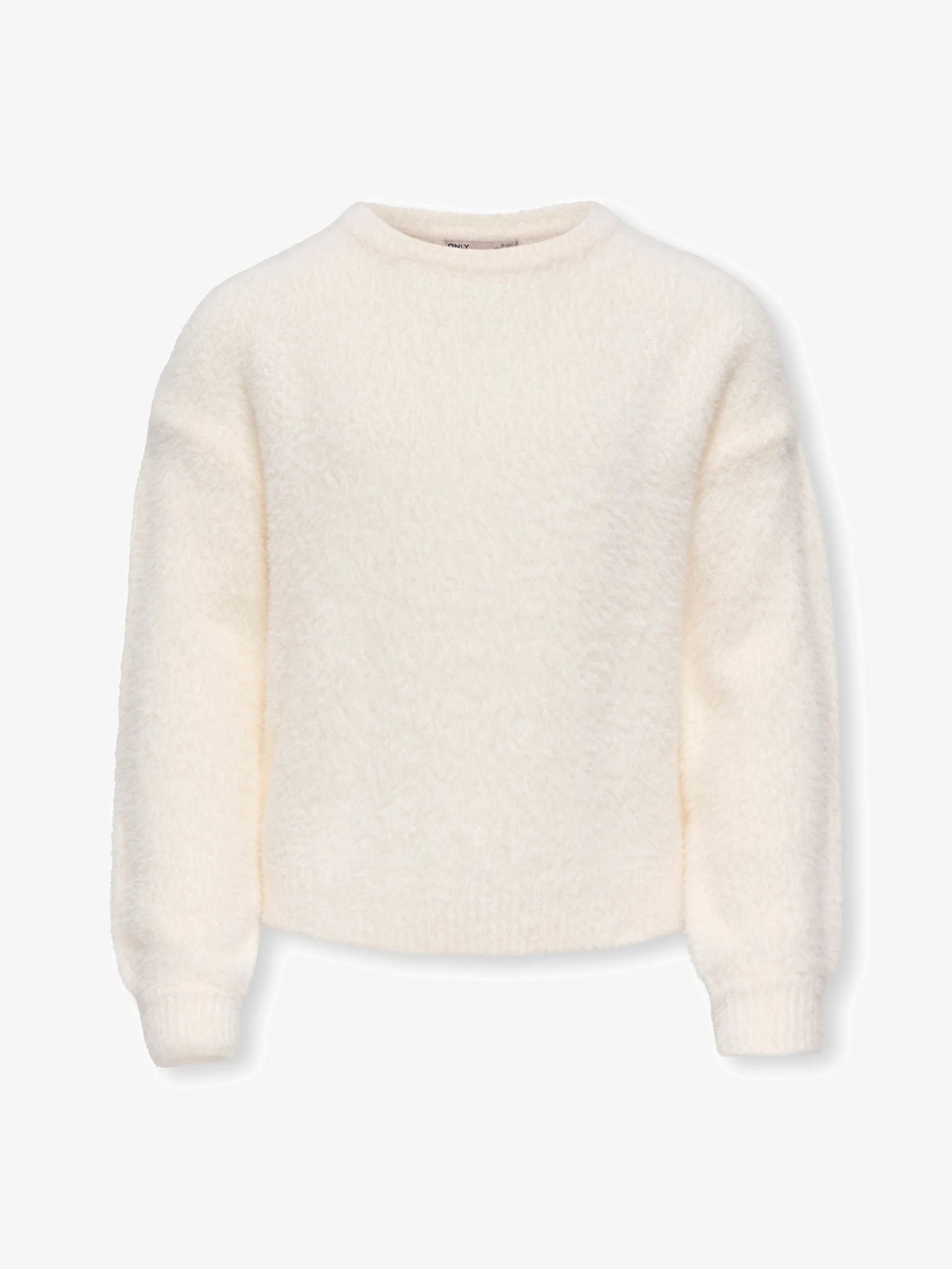 ONLY - Zachte Witte Pullover Piumo | Meisjes