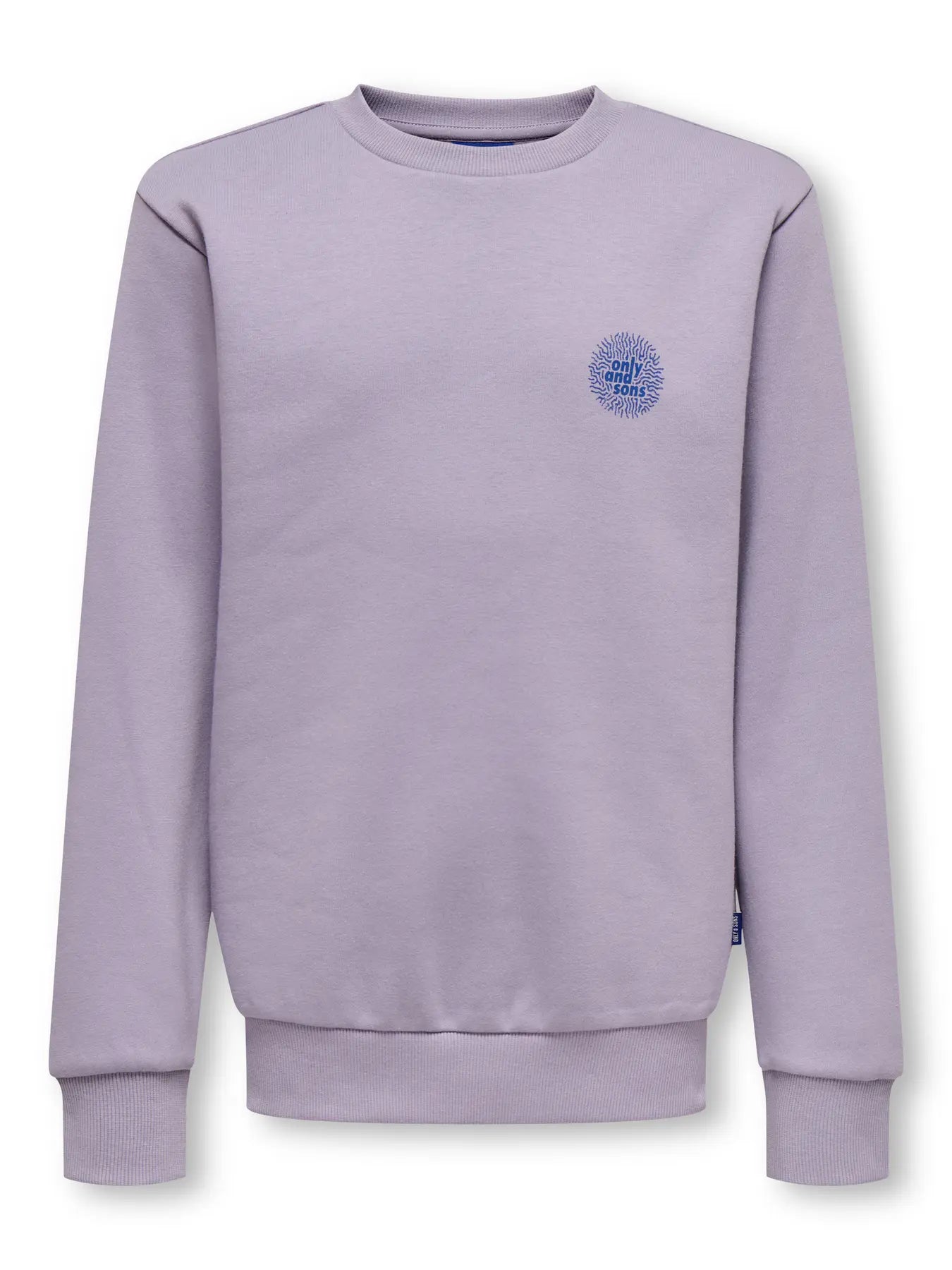 ONLY Sweater Ceres Lavender Gray - Zachte Trui voor Jongens - voorkant