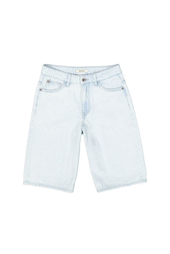 Garcia Jeans Baggy Short Bleached - Jongens Tieners