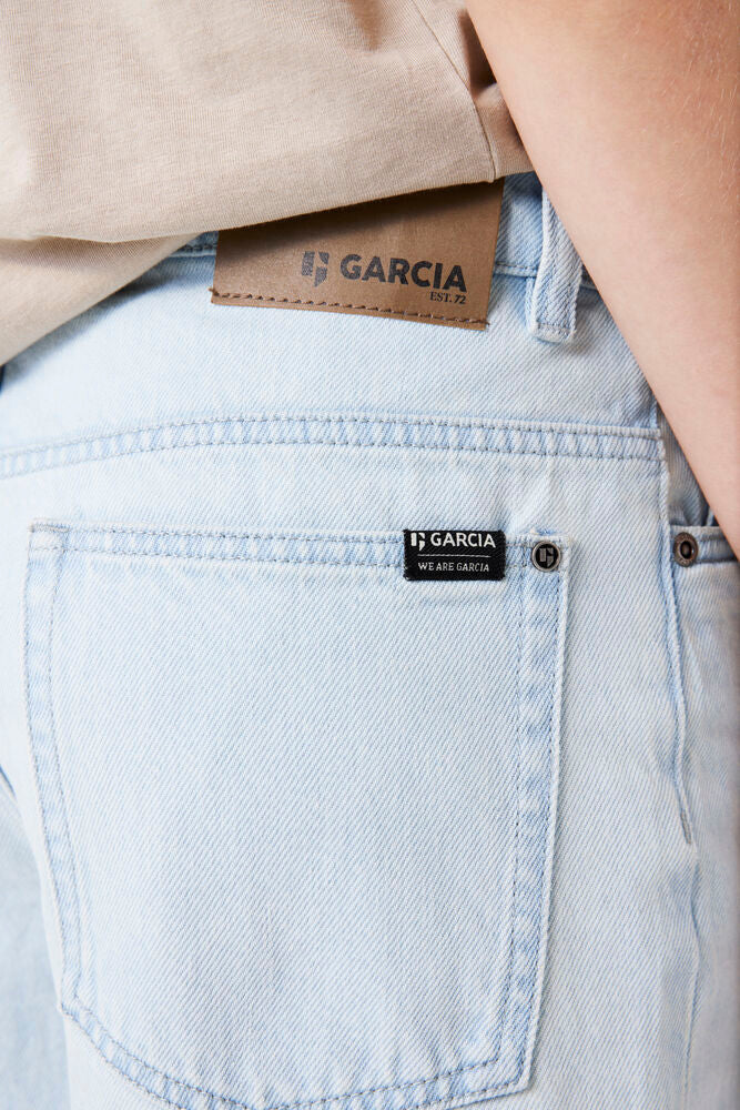 Garcia Jeans Baggy Short Bleached - Jongens Tieners