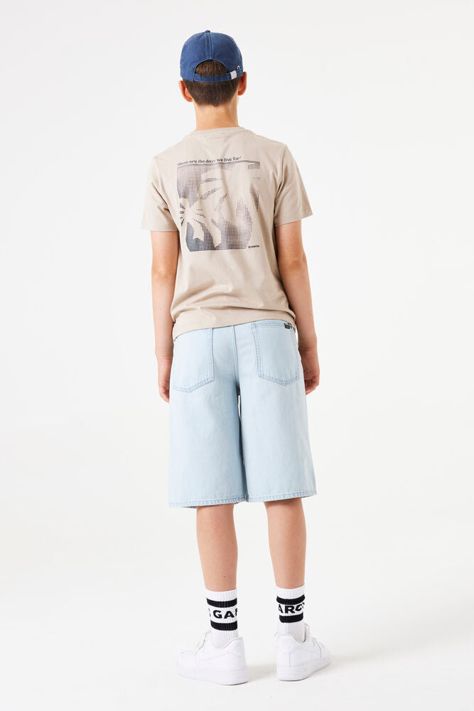 Garcia Jeans Baggy Short Bleached - Jongens Tieners