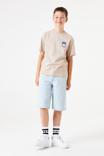Garcia Jeans Baggy Short Bleached - Jongens Tieners