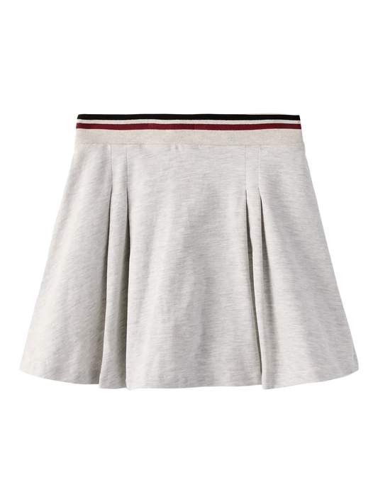 TENNIS SKIRT LIGHT GREY MELANGE