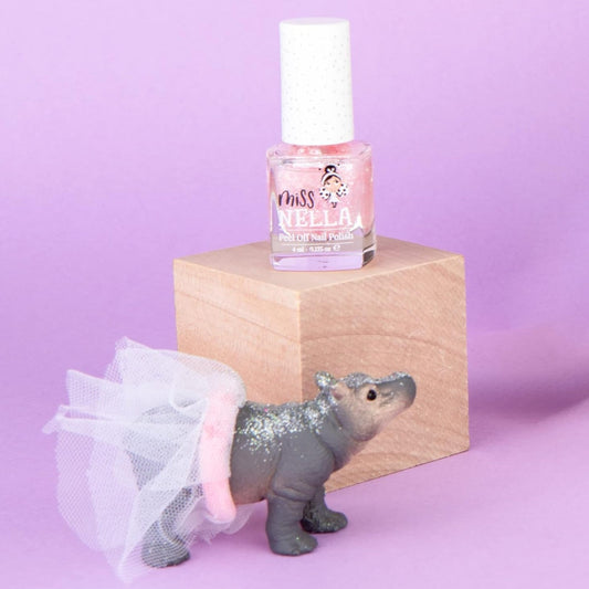 Itsy Glitzy Hippo 4ml Peel-Off Kindernagellak