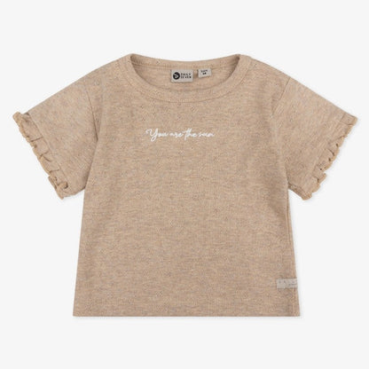 Organic T-shirt Shortsleeve Pointelle