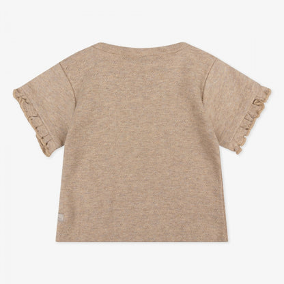 Organic T-shirt Shortsleeve Pointelle