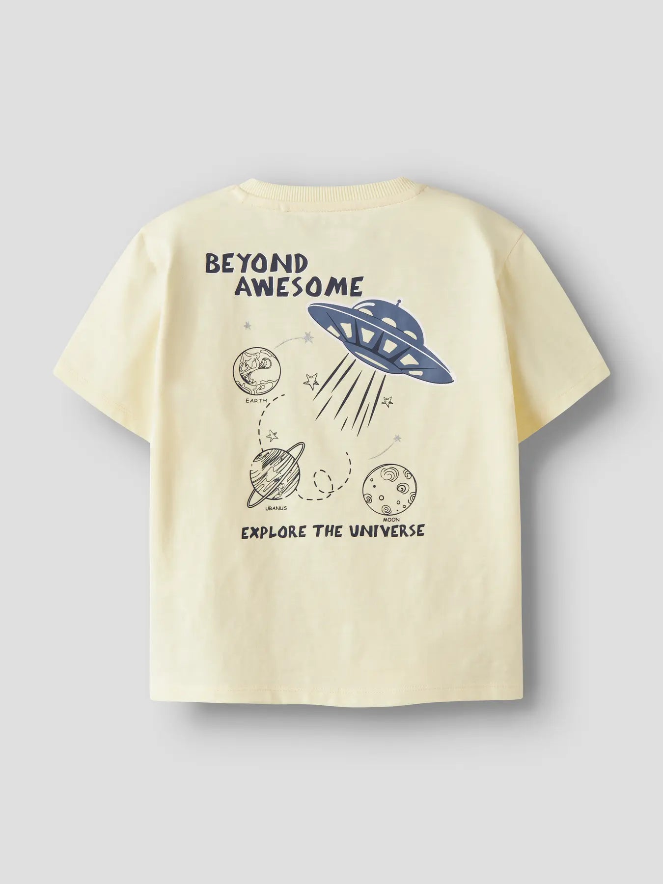 NAME IT T-shirt DIB Pear Sorbet - Space Explorer Jongens Shirt - achterkant