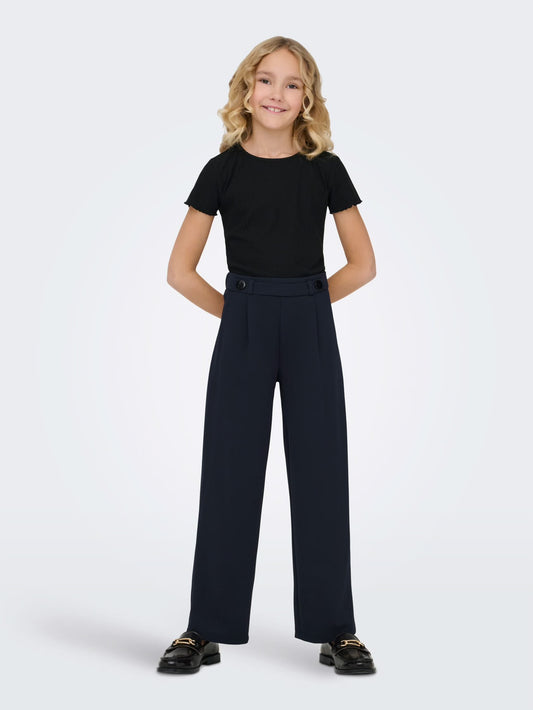 REGULAR FIT MID WAIST BROEK