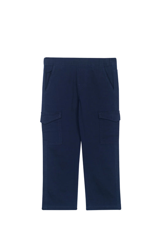 BLAUWE CARGO BROEK