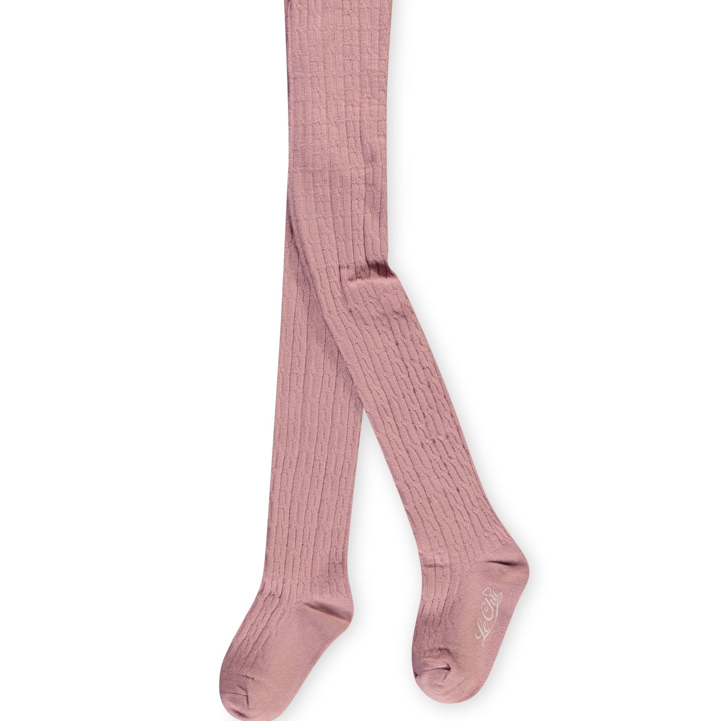 LE CHIC RELIF KNITTED TIGHTS