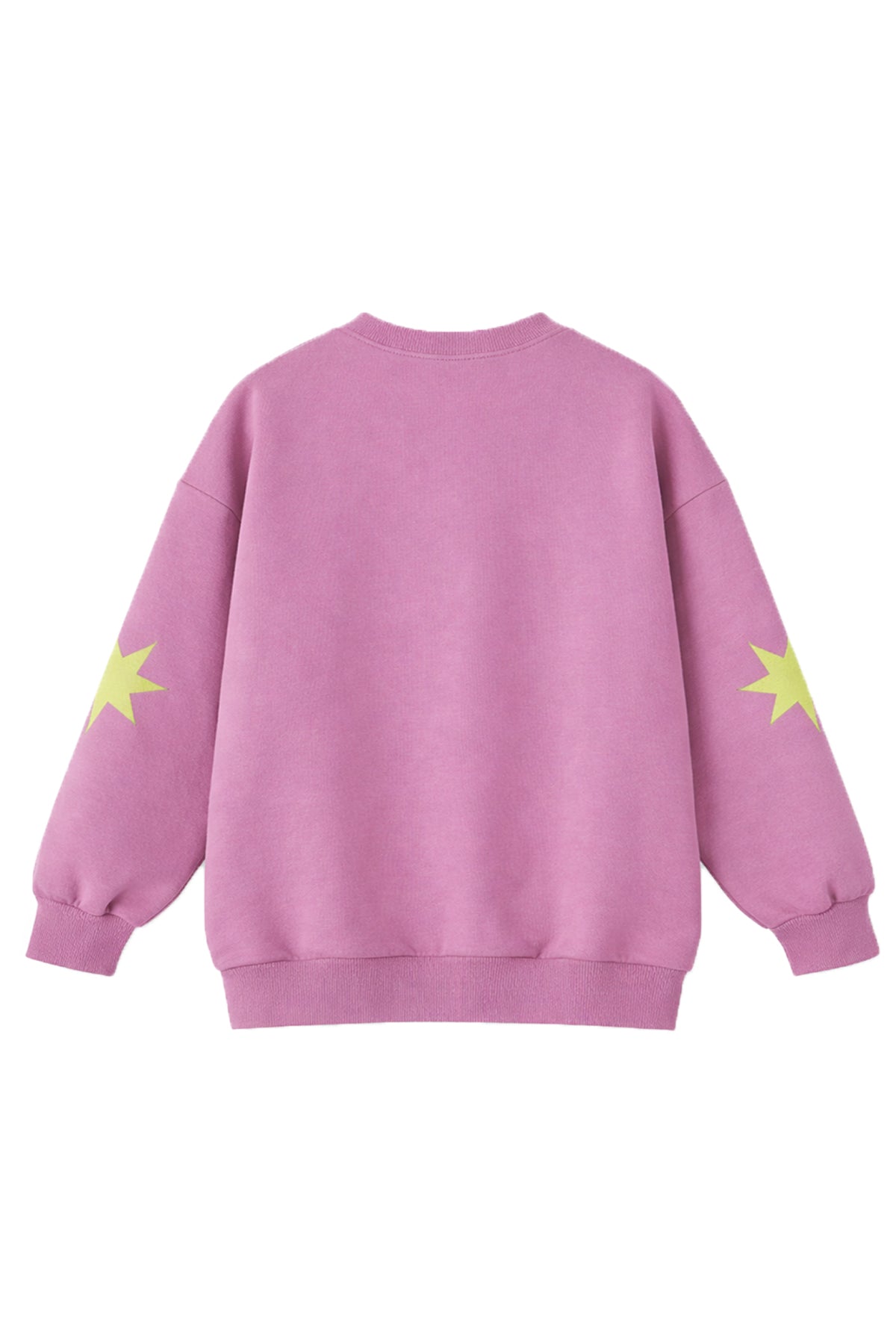 THE NEW CHAPTER roze sweater met ster detail - achterkant
