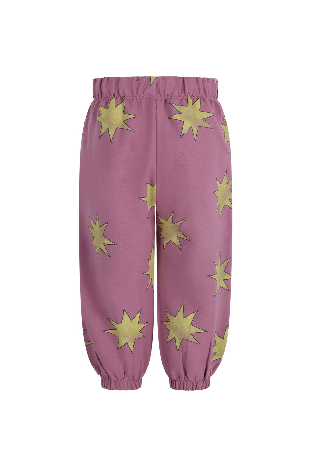 THE NEW CHAPTER roze broek met sterrenprint - detail productfoto