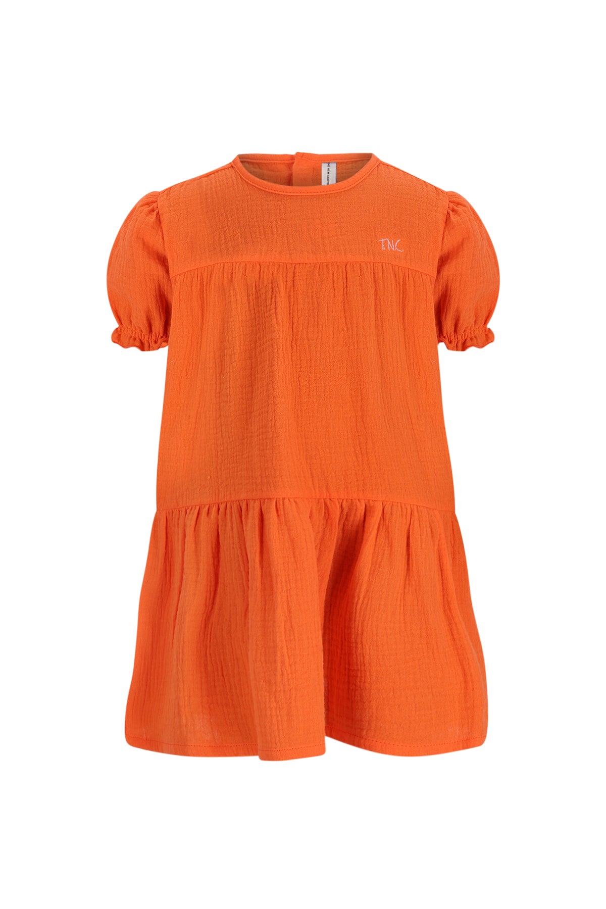 The New Chapter Oranje Tetra Kleedje voor Baby's en Meisjes