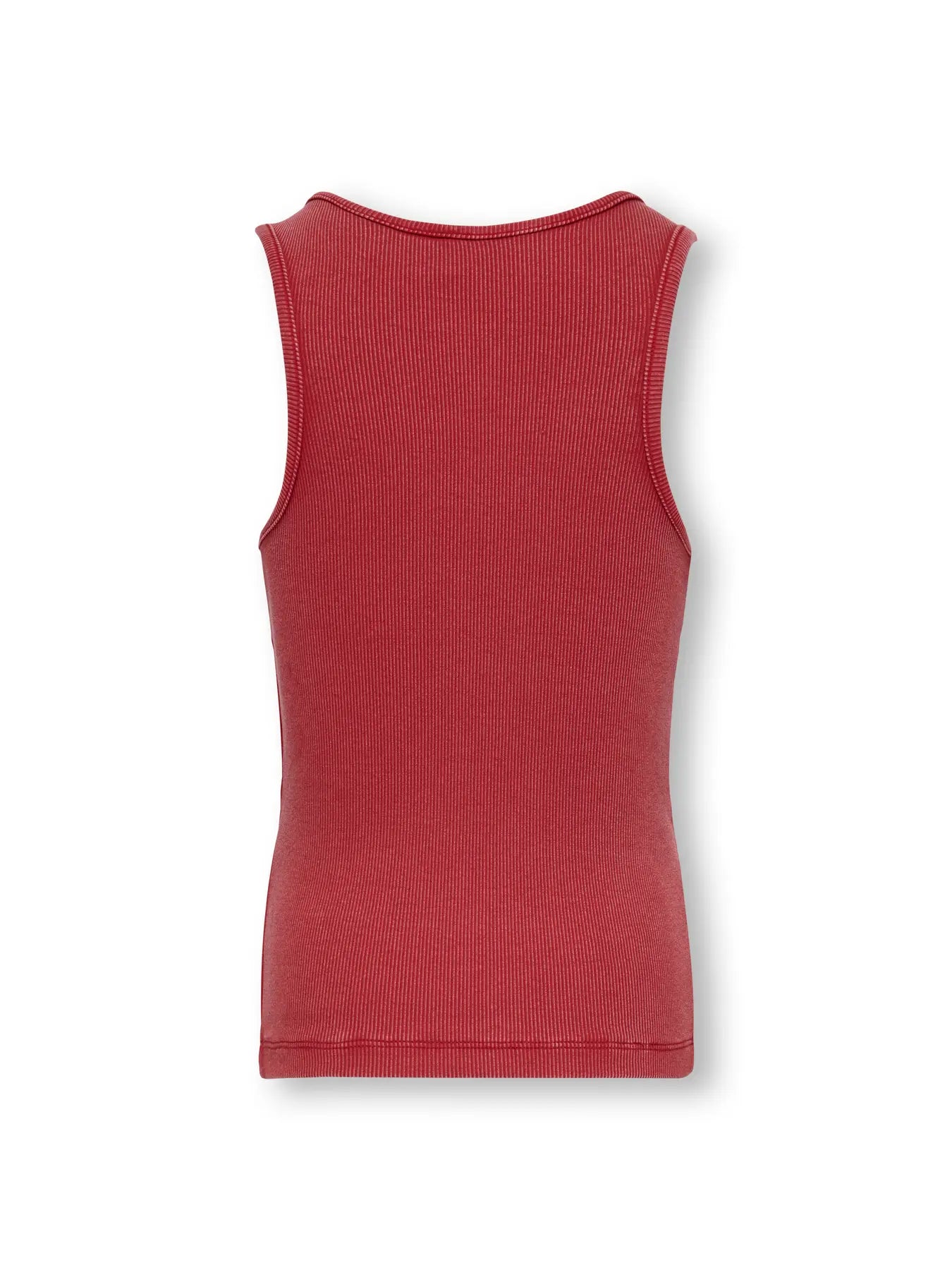 Only Jilly Tank Top Cherry Red Strawberry – Mouwloze Top Meisjes