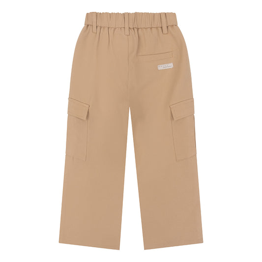 Cargo Twill Pants Wide Fit