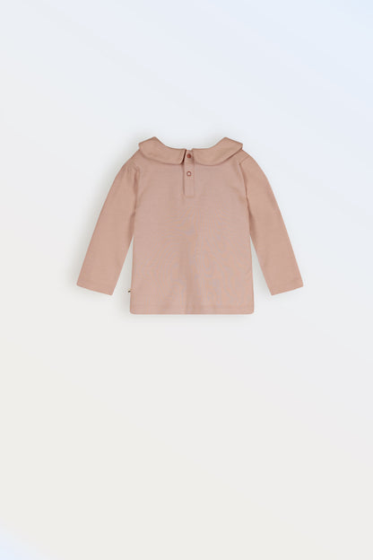 Baby Tshirt Ronde Kraag Roze