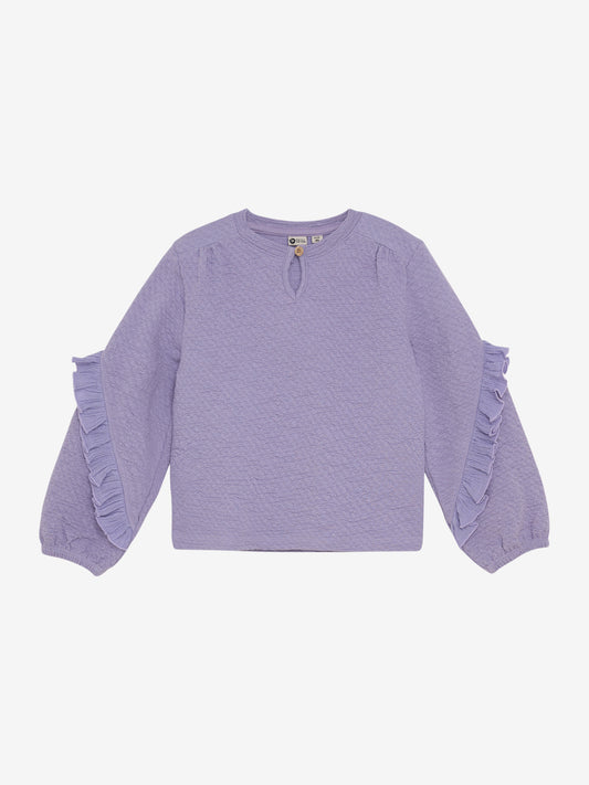 T-SHIRTS LANGE MOUW RUFFLE